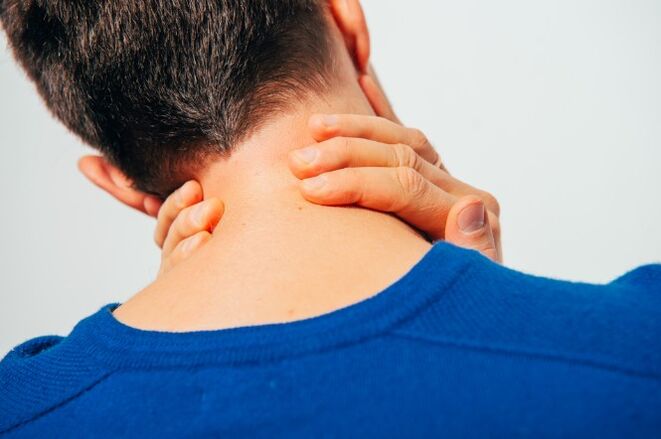Síntomas dunha osteocondrose pescozo