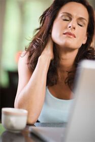 Dor de pescozo por osteocondrose